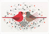 Pomegranate: Charley Harper Cardinals Boxed Notecard Assortment