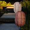 Allsop: Stella Swiss Dot 14" Barrel Solar Light, Copper