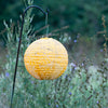 Allsop: Stella Monstera 12" Globe Solar Lantern, Marigold