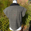 Yaza: Mock Neck Topper, Ikat