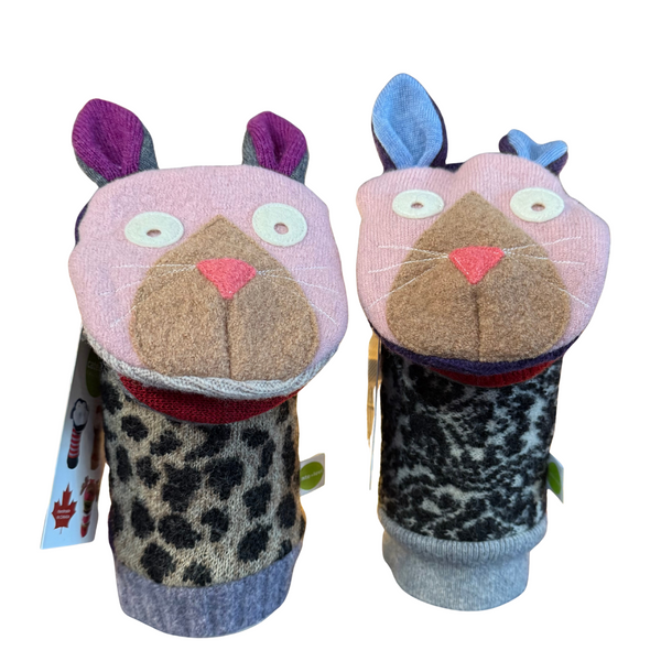 Cate & Levi: Hand Puppet, Cat (wool)