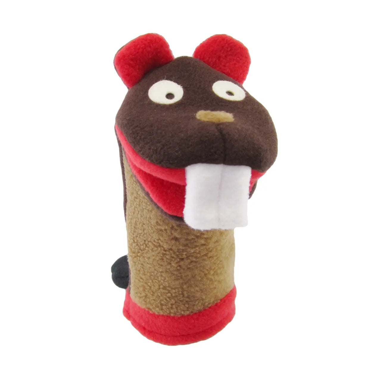 Cate & Levi: Hand Puppet, Beaver (fleece)