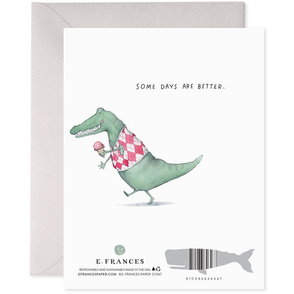 E. Frances Paper: Alligator Hard Day – HUBBUB