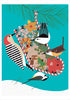 Pomegranate: Charley Harper: Birds Holiday Card Assortment