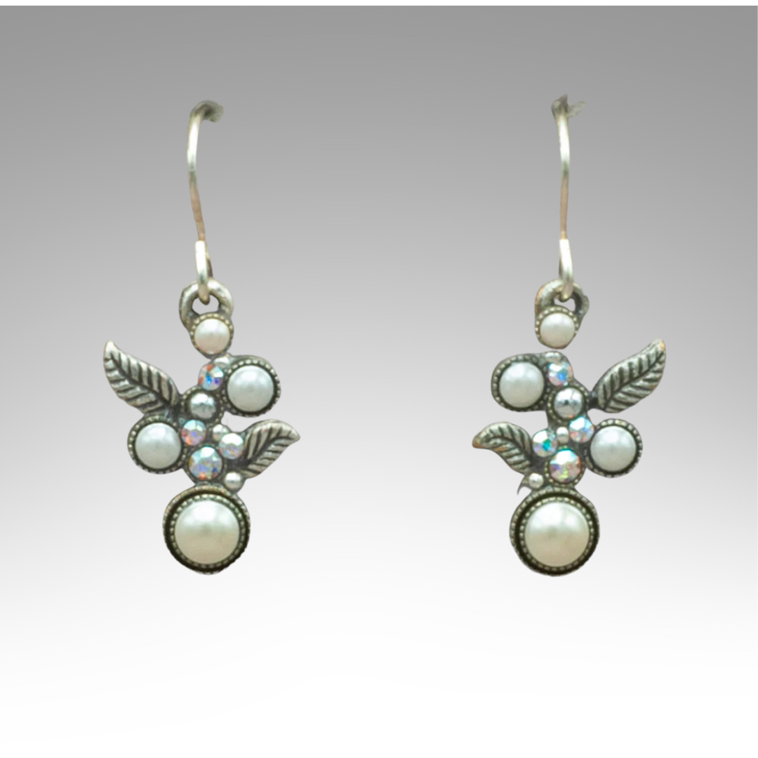 Firefly: Moonlight Scallop Earrings (E475)