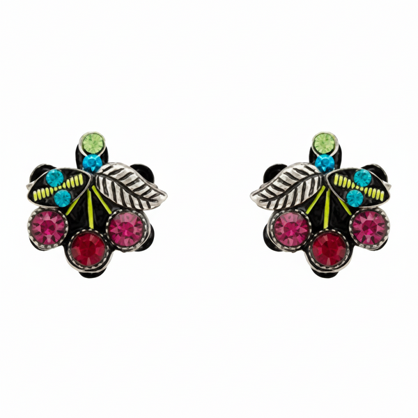 Firefly: Stud Mini Cherry Post Earrings (E981p-MC)