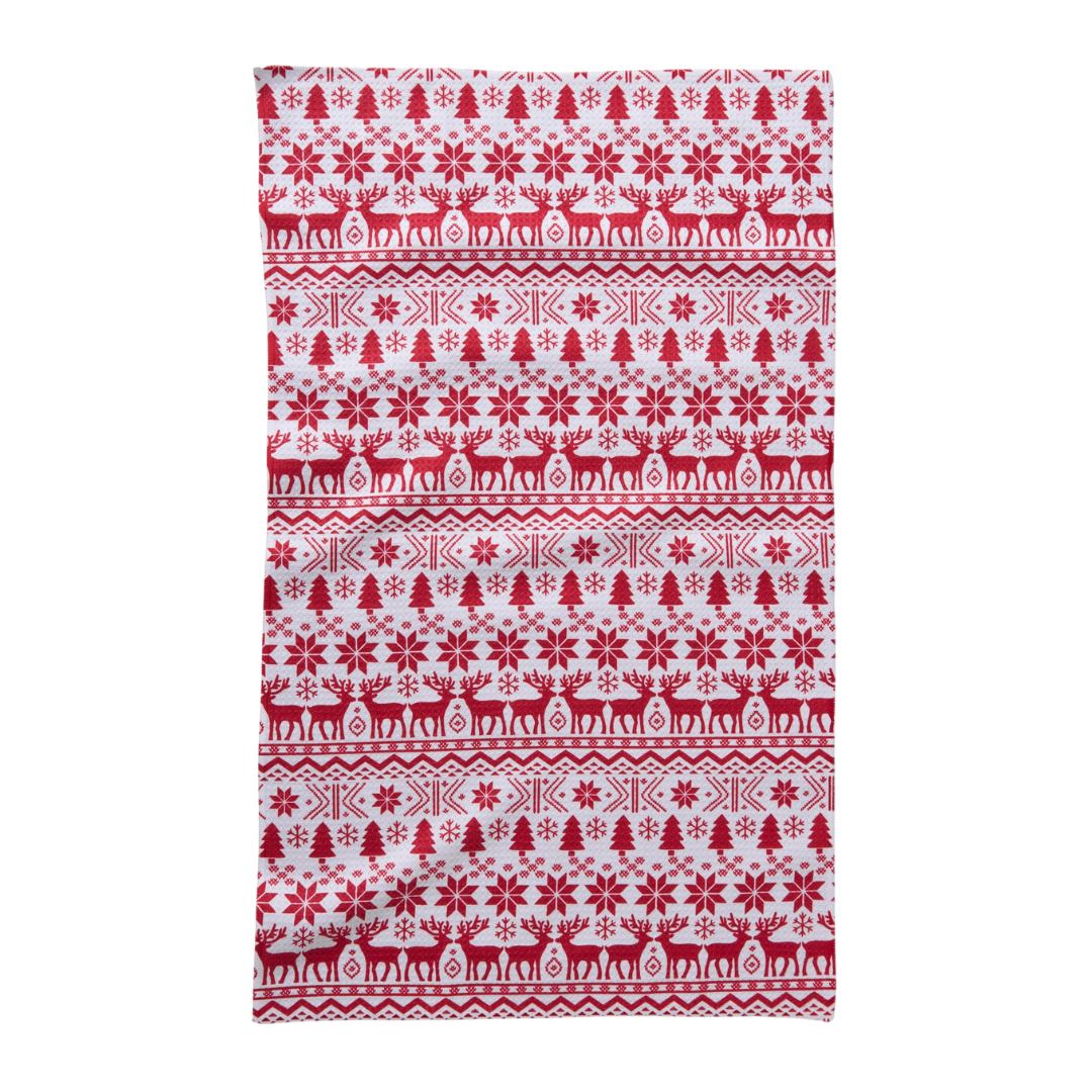 Geometry: Christmas Jumper Tea Towel