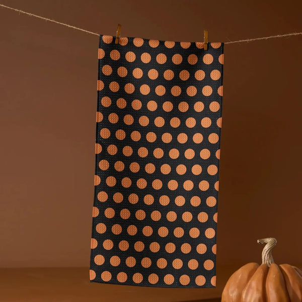 Geometry: Dot Noir Bar Towel