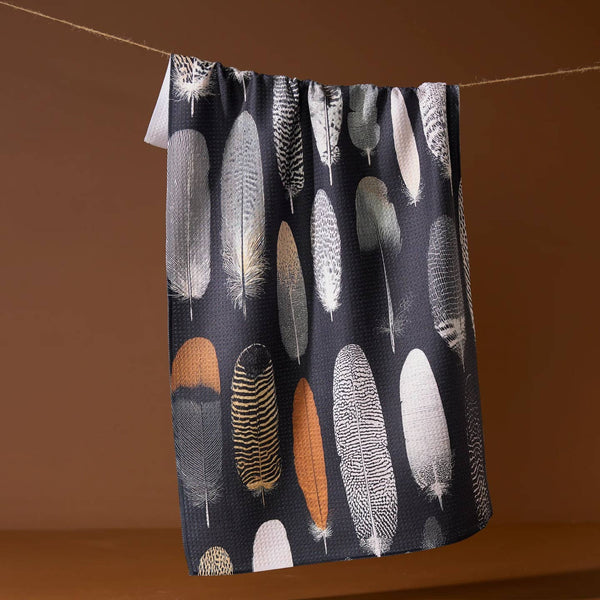 Geometry: Featherfall Tea Towel