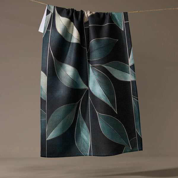 Geometry: Modern Organic Tea Towel