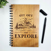 Bumble and Birch: Get Out and Explore Wood Journal