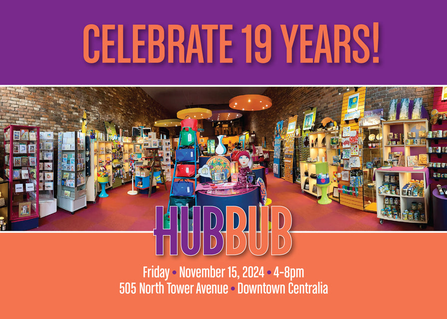 Hubbub Poster HUBBUB- Art for Everyday