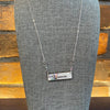 No Man's Land: My Hometown Vintage Map Necklace