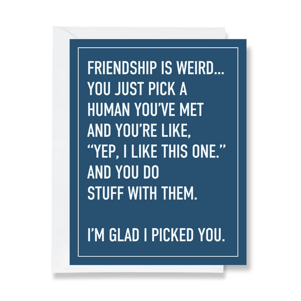 Ink & Attitude: Friendship Is Weird
