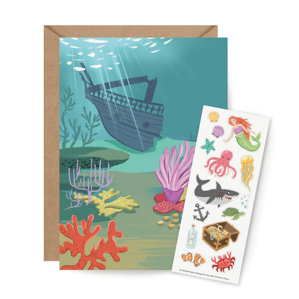 Inklings Paperie: Under the Sea Sticker Card