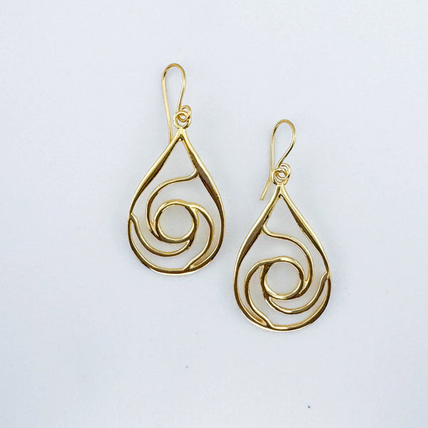 Jolica: Elements Earrings, 14KV