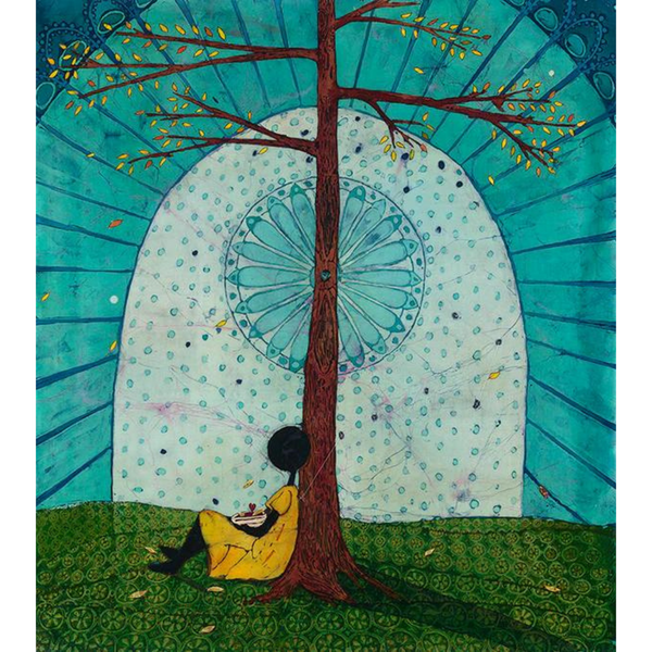 Lisa Tellng Kattenbraker: Gathering stories at the family tree (card)