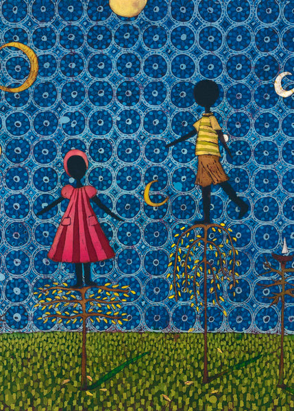 Lisa Telling Kattenbraker: Growing up to the sky (card)
