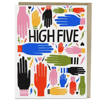 Lisa Congdon: High Five Card