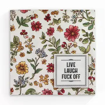Bad Betty: Live Laugh Fuck Off Cocktail Napkins