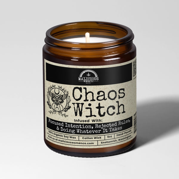 Malicious Women Candle Co: Chaos Witch