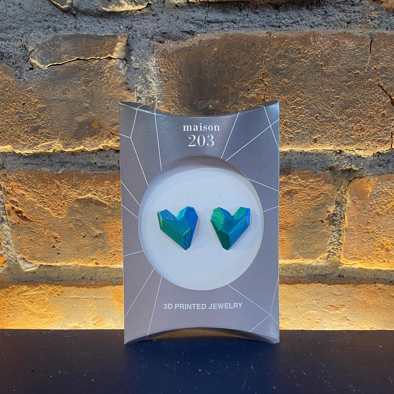 Maison 203: Heart Earrings