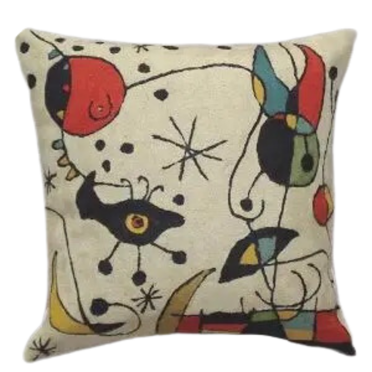 Chain Stitch Pillow: Miro