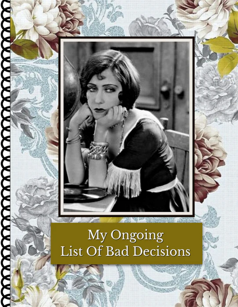 Umlaut Brooklyn: Bad Decisions Notebook