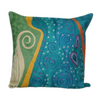 Chain Stitch Pillow: Gustav Klimt