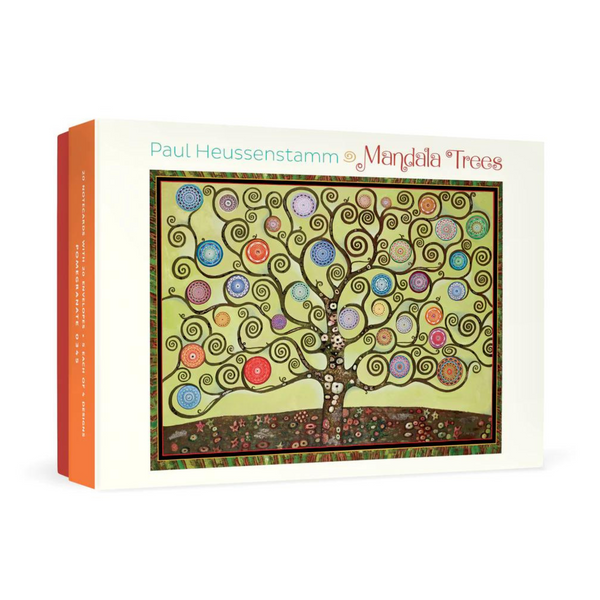 Pomegranate: Paul Heussenstamm Mandala Trees Boxed Cards