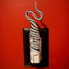 Decorative night light with a twisted design 