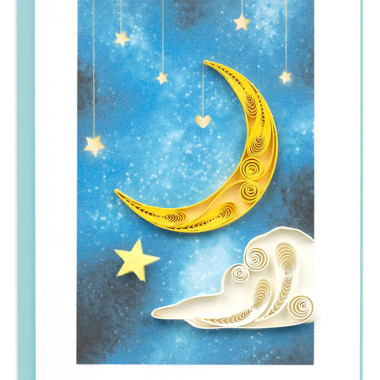 Quilling Card: Moon & Stars Enclosure