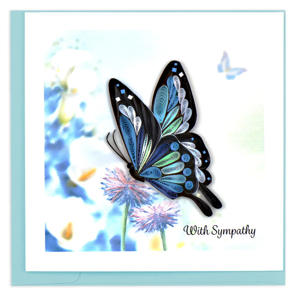 Quilling Card: Sympathy Butterfly