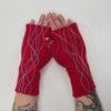 Sardine Clothing Co: Squiggle Fingerless Gloves