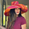 Shebobo: Whimsy Swirl Wide Brim Packable Sun Hat