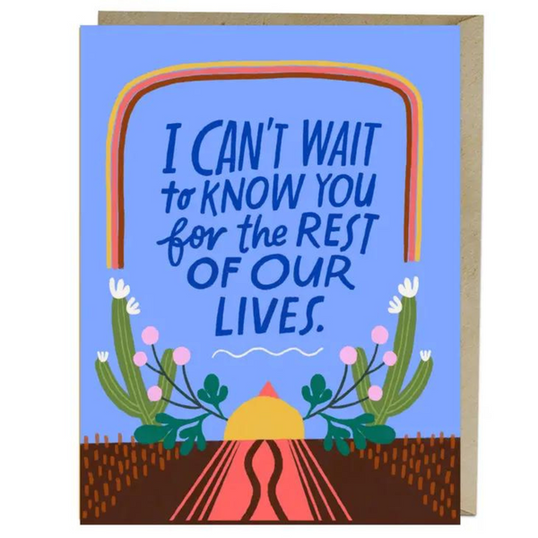 Em & Friends: Can't Wait to Know You Card