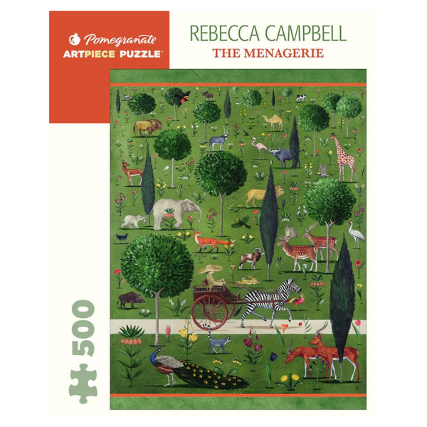Pomegranate: Rebecca Campbell “The Menagerie” 500-pc Puzzle
