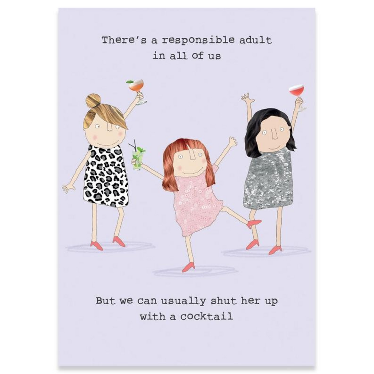 RosieMAT: Responsible Girl Birthday Card