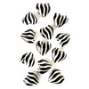 Swahili Imports: Zebra Mini Hearts