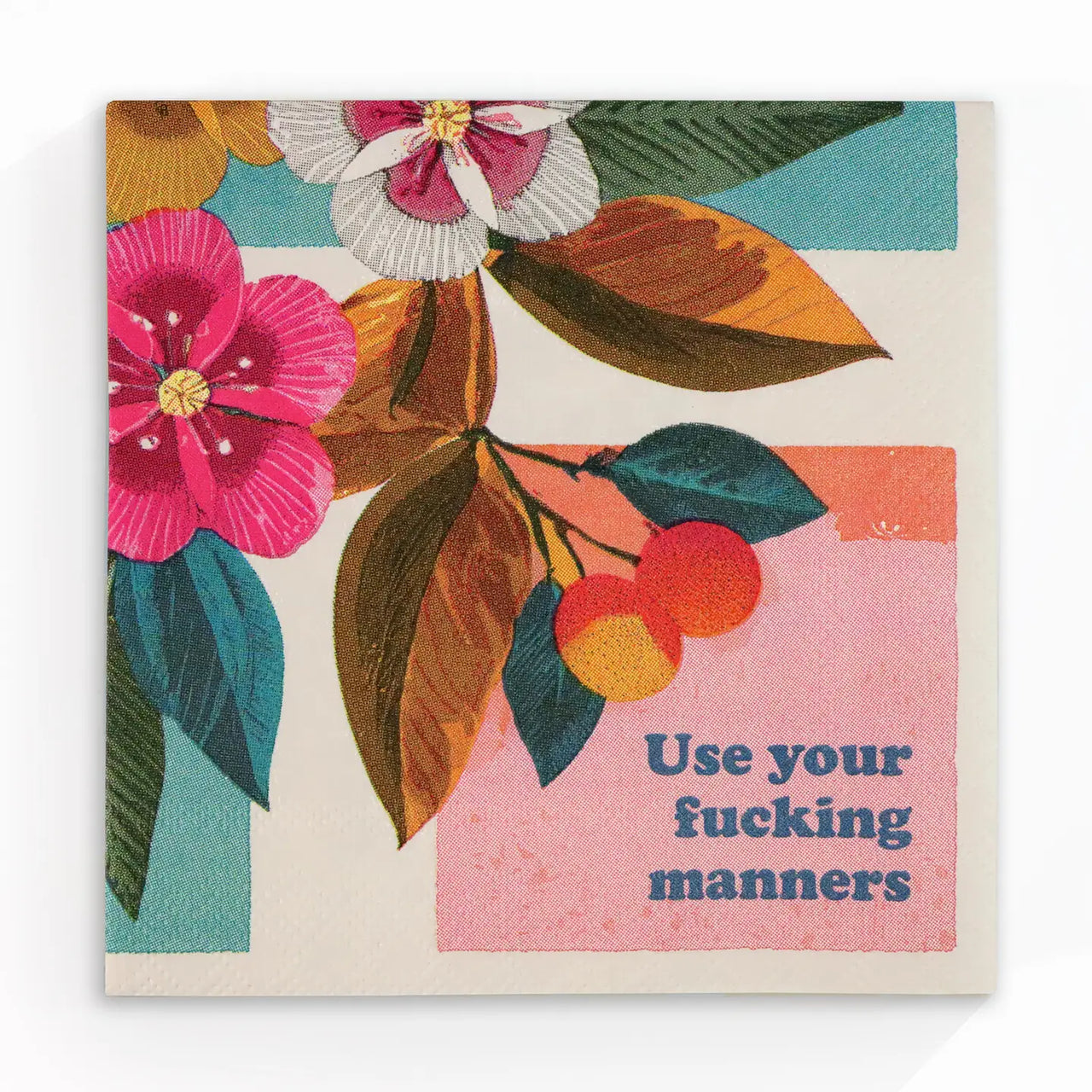 Bad Betty: Use Your Fucking Manners Cocktail Napkins