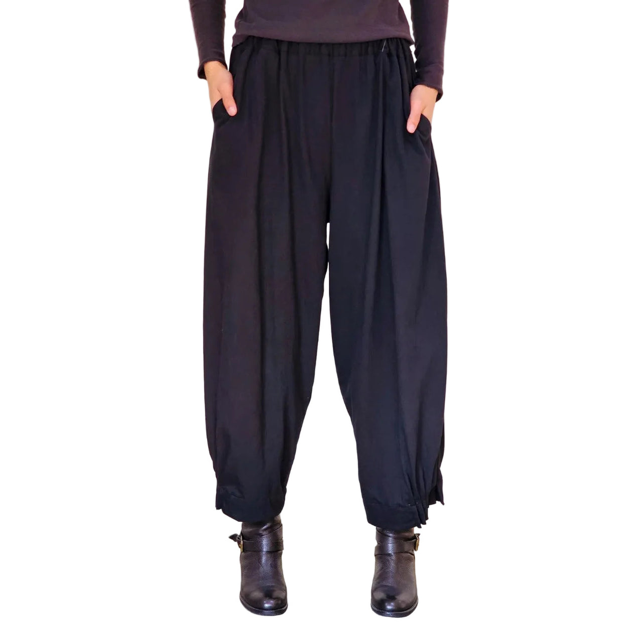 Yaza: Bottom Gather Pants