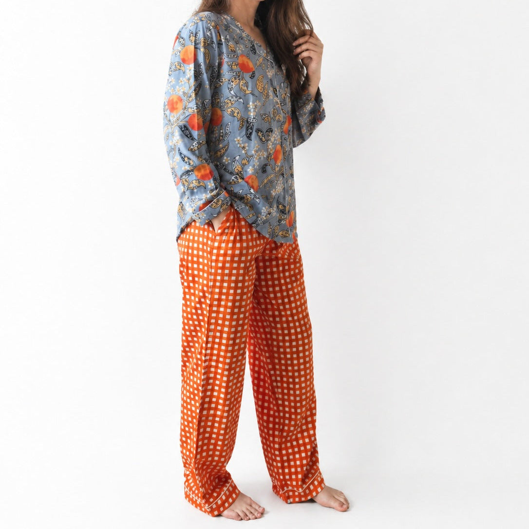 Yaza: Cotton Pajama Set / Pants