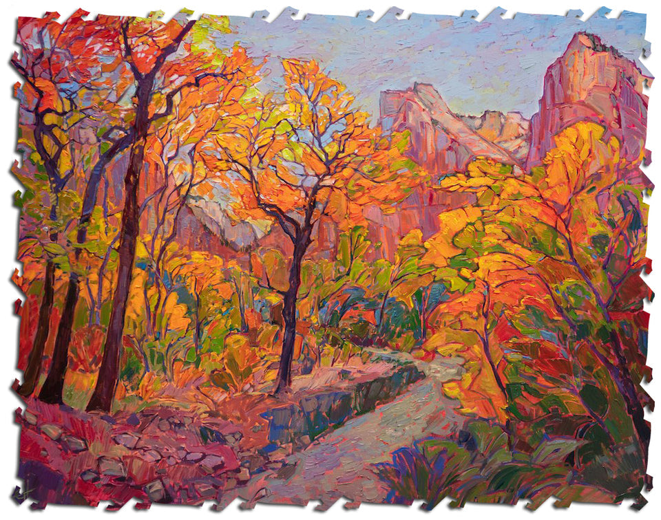 Artifact Puzzles: Erin Hanson, "Hues of Zion"