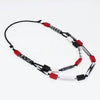 Sylca: Soran Red Mixed Bead Necklace