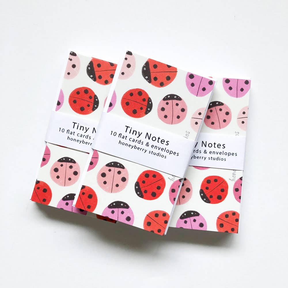 Honeyberry: Lady Bug Tiny Notes