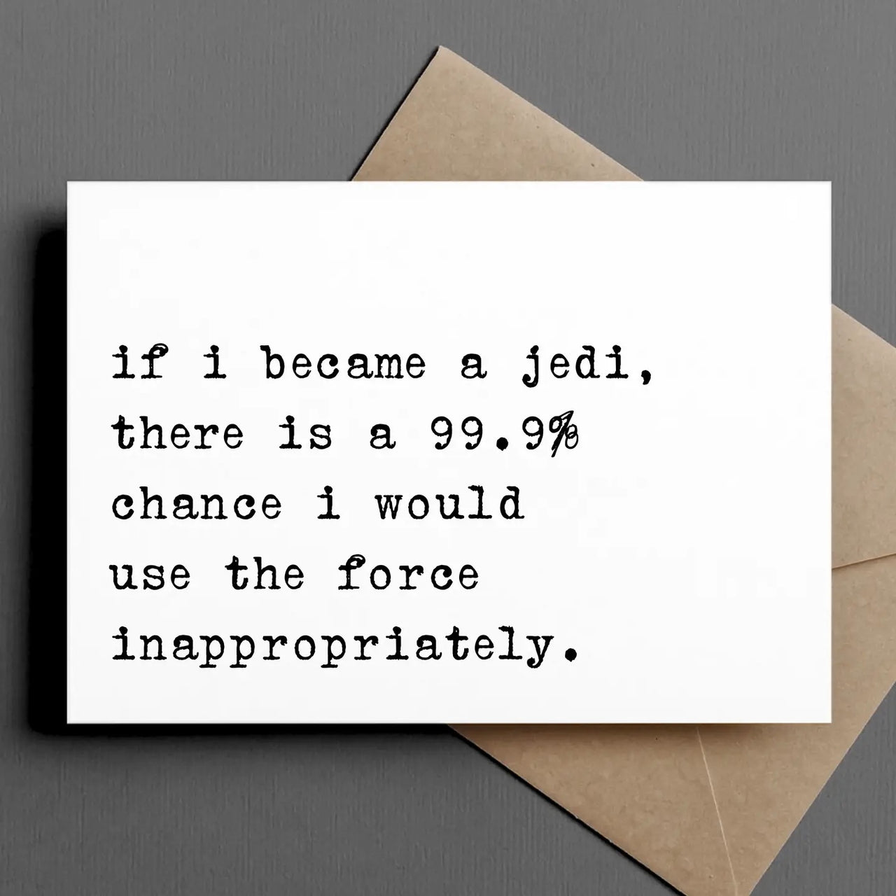 Ink and Attitude: I'd Use The Force