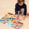 Petit Collage: Construction Site floor puzzle