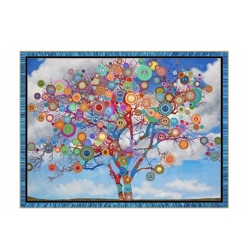 Pomegranate: Paul Heussenstamm “Peace Tree” boxed cards