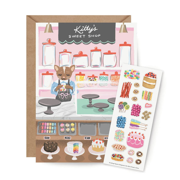 Inklings Paperie: Sweet Shop Sticker Card