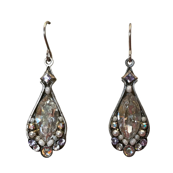 Firefly: Large Crystal Earrings (6892)